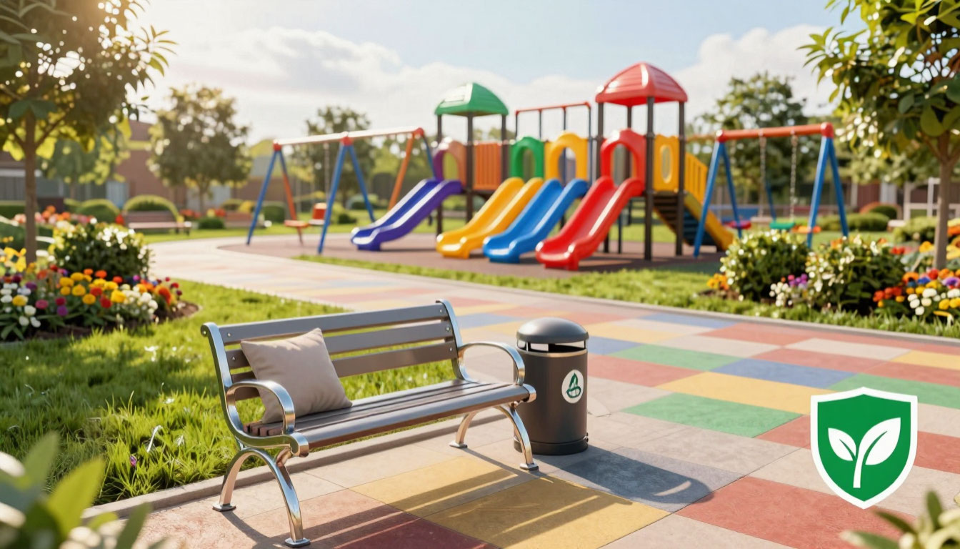 современный парк