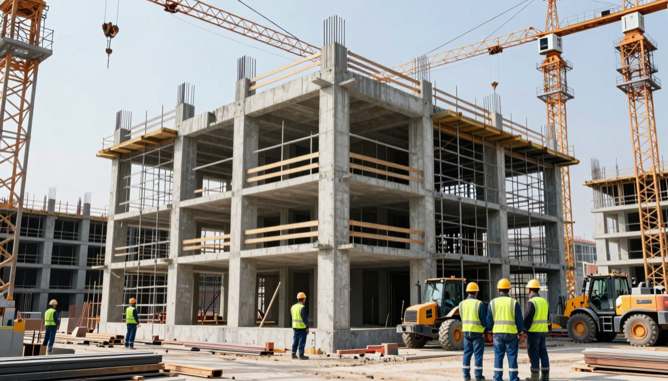 стройка в москве