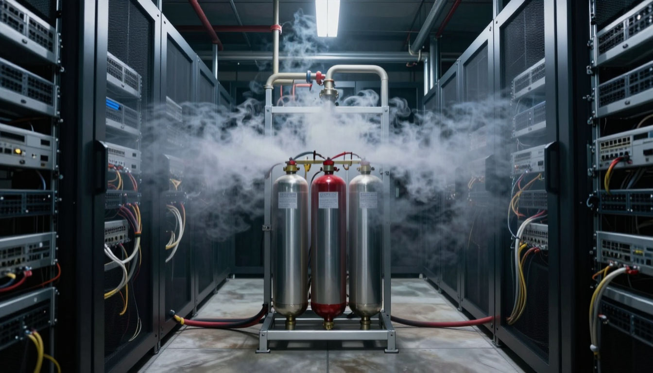 газовое пожаротушение