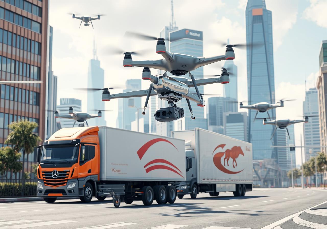 Беспилотные технологии в логистике: дроны и автономный транспорт