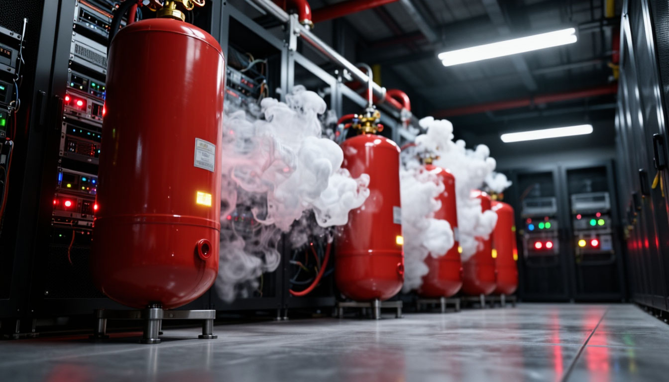 Газовое пожаротушение в ЦОД: требования и новые технологии 2026