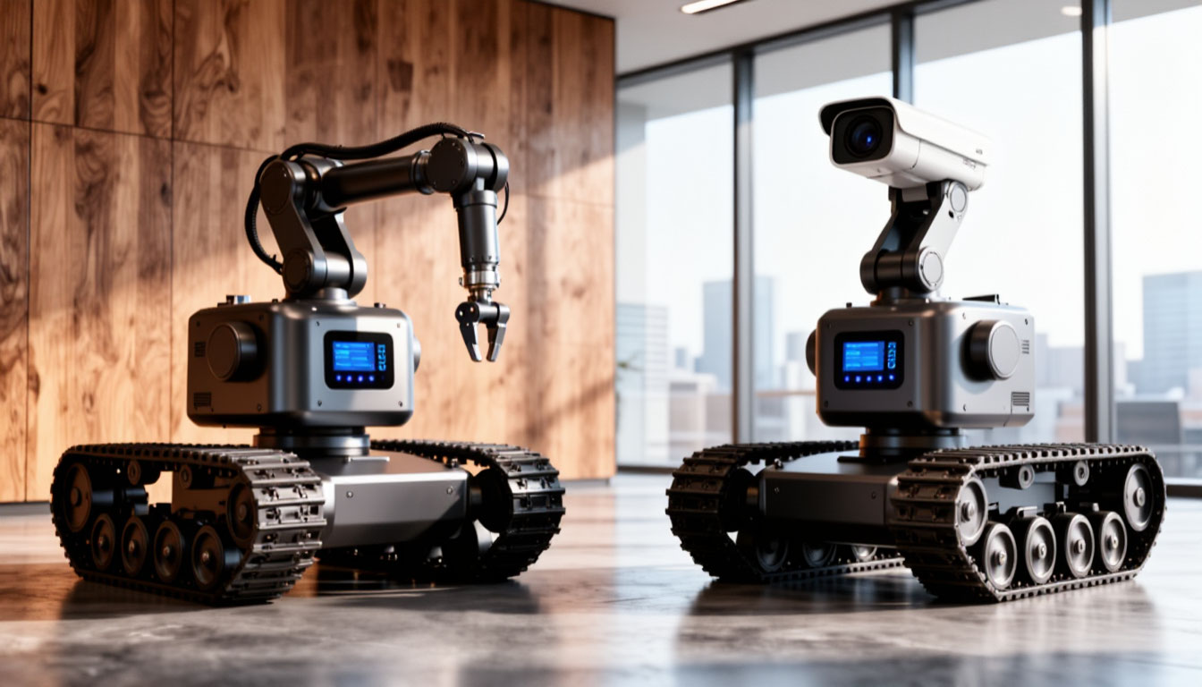 Как выбрать гусеничного робота для бизнеса