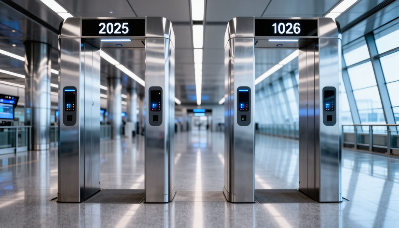 Стационарные металлодетекторы 2026: параметры рамок и ТТХ